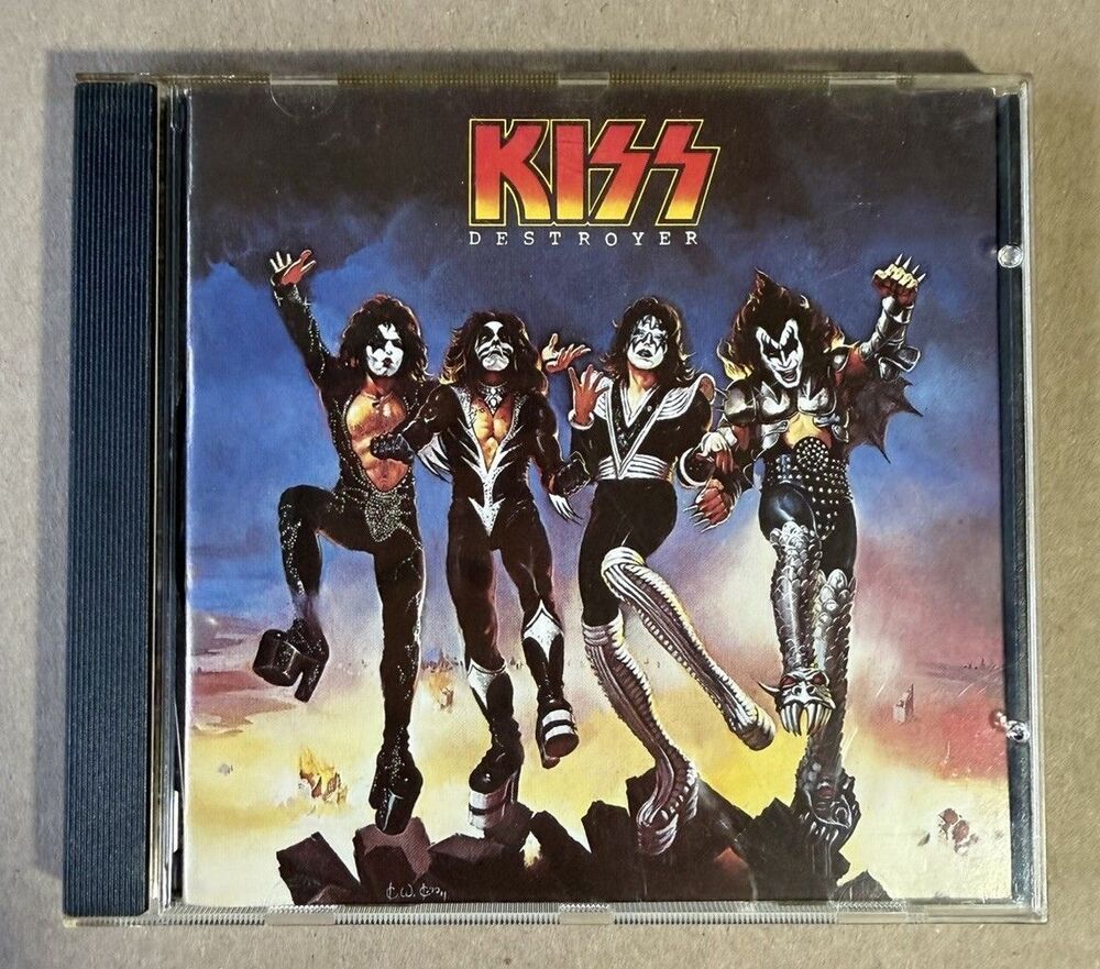 KISS - Destroyer CD 1976 Casablanca Records Hard Rock Classic - VG - Tested